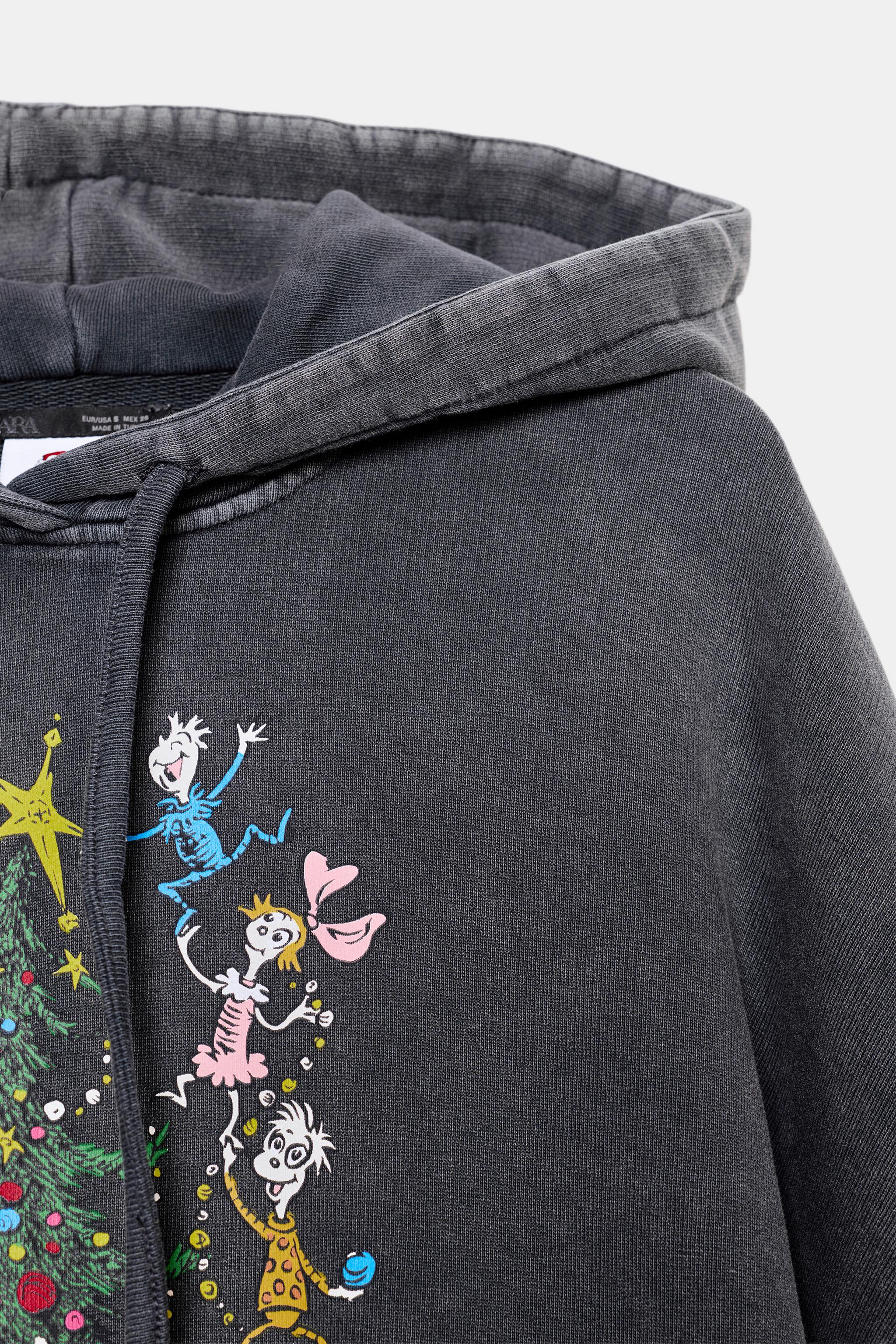 GRINCH™ CHRISTMAS WASHED EFFECT SWEATSHIRT